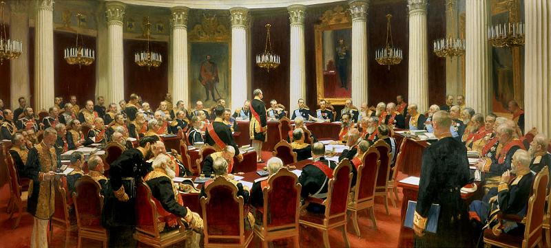 Торжественное заседание Государственного совета 7 мая 1901 года, в день столетнего юбилея со дня его учреждения.